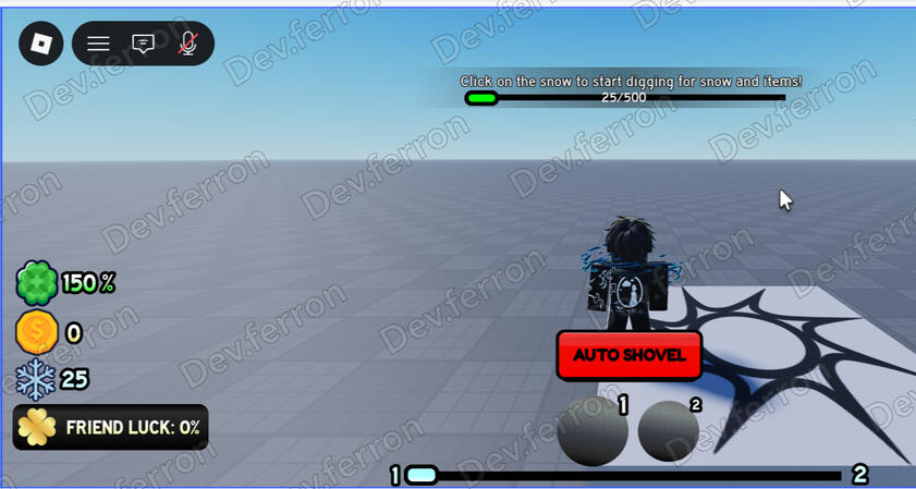 Dev Ferron Roblox UI design
